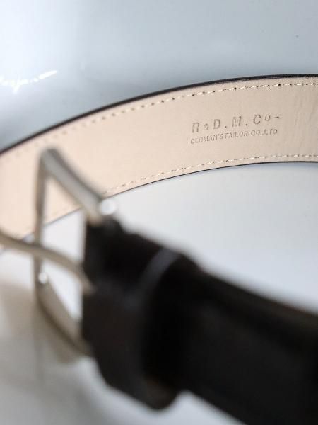 R&D.M.Co- / OLDMAN'S TAILOR (ɥޥ󥺥ƥ顼) CROCODILE PATTERN BELT