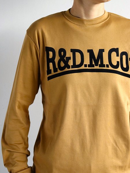 R&D.M.Co-(オールドマンズテイラー) R&D.M.Co- LOGO T-SHIRT  (ロゴTシャツ)