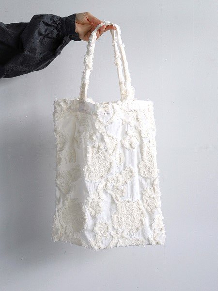 R&D.M.Co-BOTANICAL CUT JACQUARD TOTE BAG