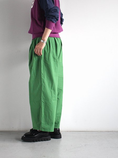 R＆D.M.Co- / OLDMAN'S TAILOR（オールドマンズテイラー）GARMENT DYE BUGGY PANTS / Green