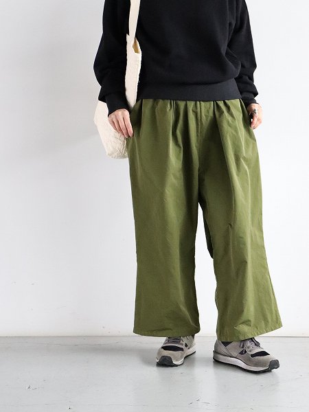 R&D.M.Co- GARMENT DYE LONG GUM PANTS / Khaki