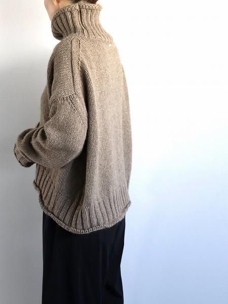 R&D.M.Co- アールアンドディーエムコー SILK CASHMERE RIB HIGH NECK NO.5854 R&D.M.Co- (オールドマンズテーラー) ECO CASHMERE HIGH NECK