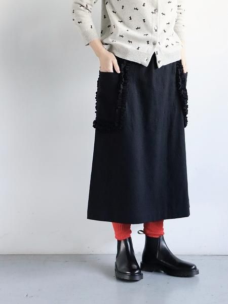 R&D.M.Co-(オールドマンズテーラー) FRILL DECORATION SKIRT R&D.M.Co-(オールドマンズテーラー) FRILL DECORATION SKIRT