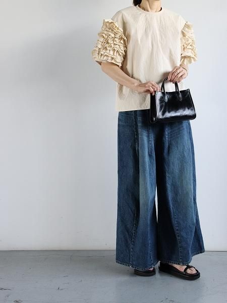R&D.M.Co-(オールドマンズテーラー) H.C.C FRILL SLEEVE BLOUSE