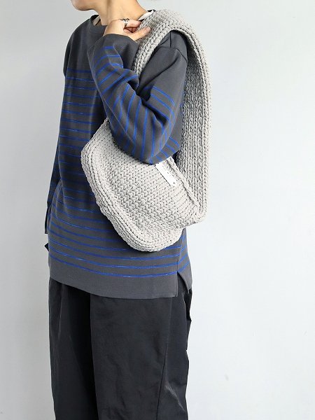 R&D.M.Co- / OLDMAN'S TAILOR(ɥޥ󥺥ƥ顼) R&D.M.Co- / OLDMAN'S TAILOR(ɥޥ󥺥ƥ顼) LILIAN YARN HAND KNIT BODY BAG (no.6988)