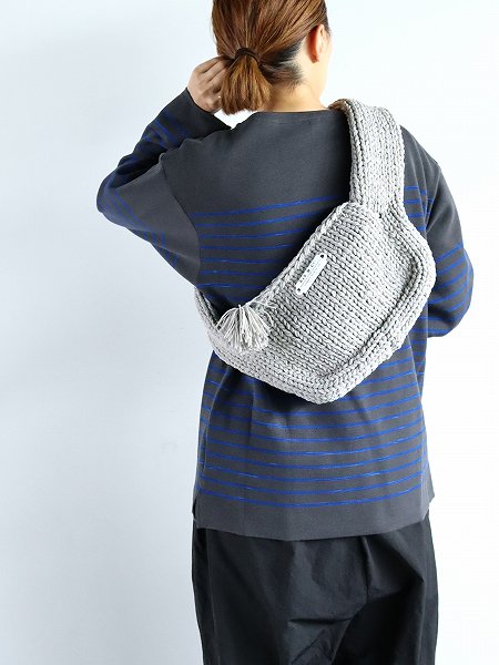 R&D.M.Co- / OLDMAN'S TAILOR(ɥޥ󥺥ƥ顼) R&D.M.Co- / OLDMAN'S TAILOR(ɥޥ󥺥ƥ顼) LILIAN YARN HAND KNIT BODY BAG (no.6988)