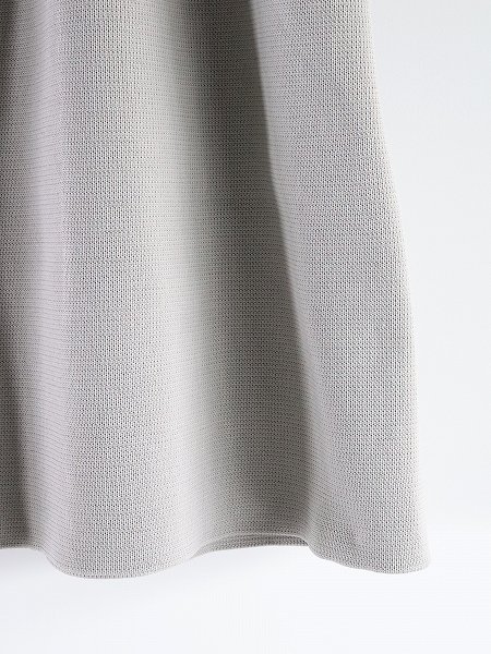 R&D.M.Co-LILLIAN YARN PUFF SLEEVE DRESS / Gray