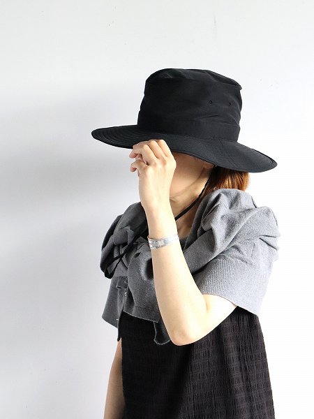 R&D.M.Co-LINEN TAFFETA ADVENTURE HAT