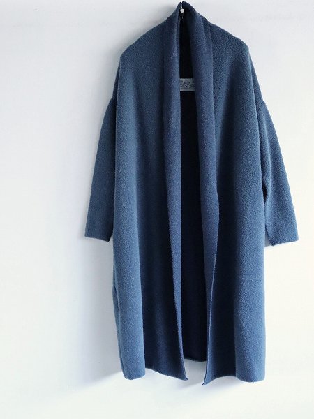 R&D.M.Co- / OLDMAN'S TAILOR (ɥޥ󥺥ƥ顼) PILE CACHE COEUR LONG CARDIGAN