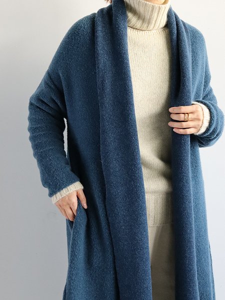 R&D.M.Co- / OLDMAN'S TAILOR (ɥޥ󥺥ƥ顼) PILE CACHE COEUR LONG CARDIGAN