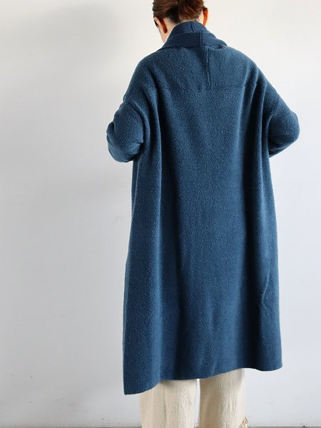 R&D.M.Co- / OLDMAN'S TAILOR (ɥޥ󥺥ƥ顼) PILE CACHE COEUR LONG CARDIGAN