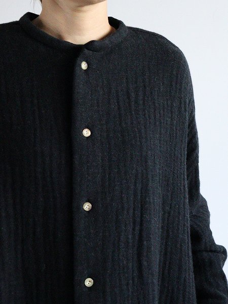 RD.M.Co- / OLDMAN'S TAILORʥɥޥ󥺥ƥ顼WOOL W-FACE ROOMY SHIRT / Charcoal