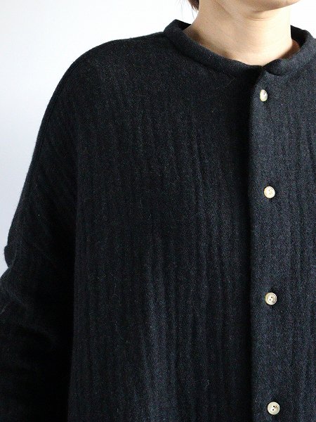 RD.M.Co- / OLDMAN'S TAILORʥɥޥ󥺥ƥ顼WOOL W-FACE ROOMY SHIRT / Charcoal