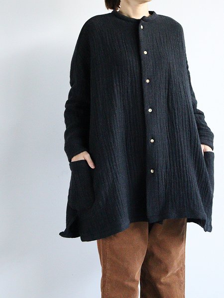 RD.M.Co- / OLDMAN'S TAILORʥɥޥ󥺥ƥ顼WOOL W-FACE ROOMY SHIRT / Charcoal