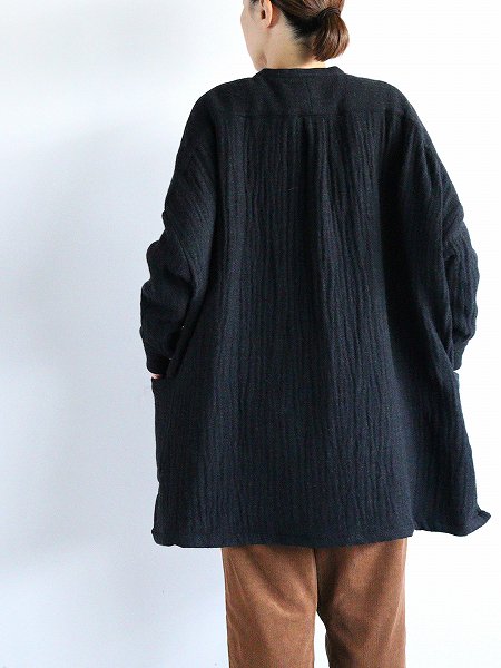 RD.M.Co- / OLDMAN'S TAILORʥɥޥ󥺥ƥ顼WOOL W-FACE ROOMY SHIRT / Charcoal