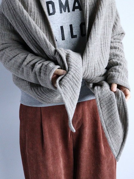 RD.M.Co- / OLDMAN'S TAILORʥɥޥ󥺥ƥ顼WOOL W-FACE CACHE COEUR CARDIGAN