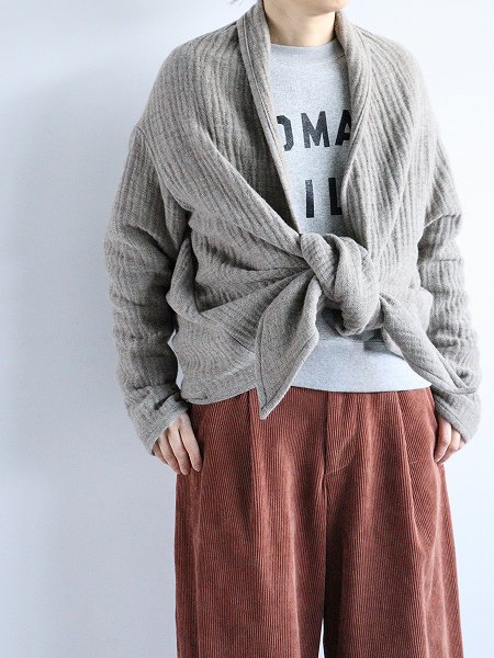 RD.M.Co- / OLDMAN'S TAILORʥɥޥ󥺥ƥ顼WOOL W-FACE CACHE COEUR CARDIGAN