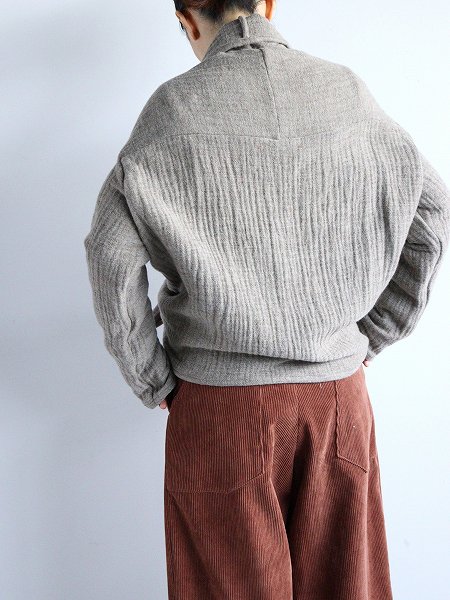 RD.M.Co- / OLDMAN'S TAILORʥɥޥ󥺥ƥ顼WOOL W-FACE CACHE COEUR CARDIGAN