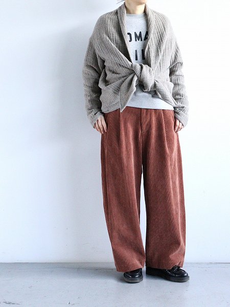 RD.M.Co- / OLDMAN'S TAILORʥɥޥ󥺥ƥ顼WOOL W-FACE CACHE COEUR CARDIGAN