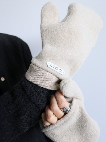 R&D.M.Co- (ɥޥ󥺥ơ顼)WOOL FELT KNIT MITTON ()