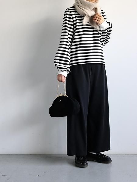 R&D.M.Co-(オールドマンズテーラー) 裏起毛 BORDER B.B GATHER