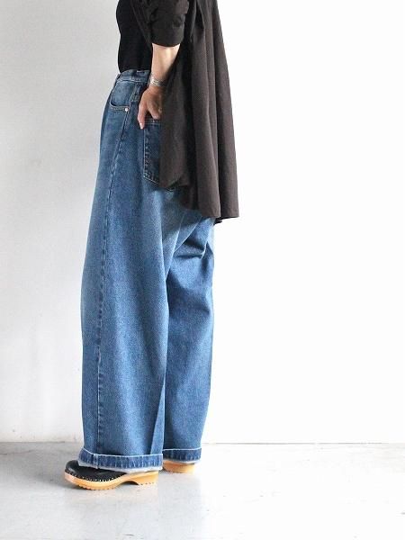 パンツ Rhodolirion 90Loose Straight Jean Pant Rhodolirion 90'Loose Straight Jean Pant / indigo