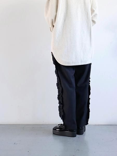 RHODOLIRION (ロドリリオン) Frill Side Stripe Pant