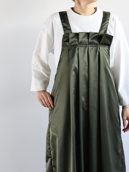 RHODOLIRION (ロドリリオン) Jumper Skirt - Army Twill / Olive
