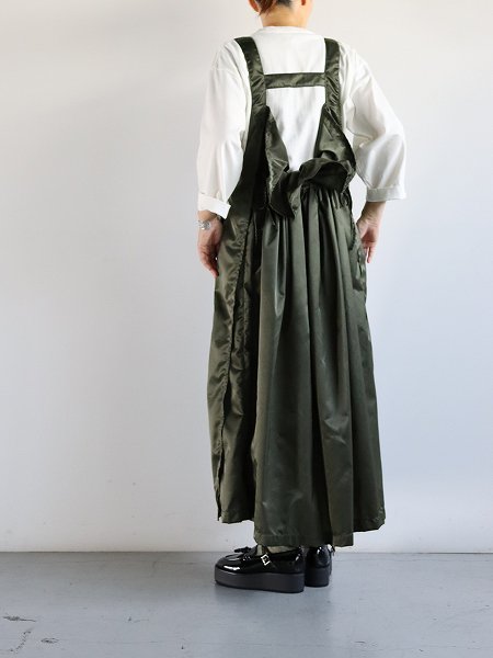 RHODOLIRION (ロドリリオン)　Jumper Skirt - Army Twill / Olive
