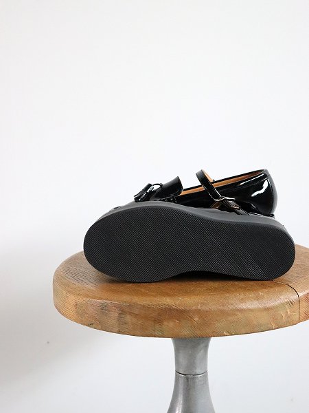 RHODOLIRION　Loafer Platform - Enamel Coated Synthetic Leather / Black