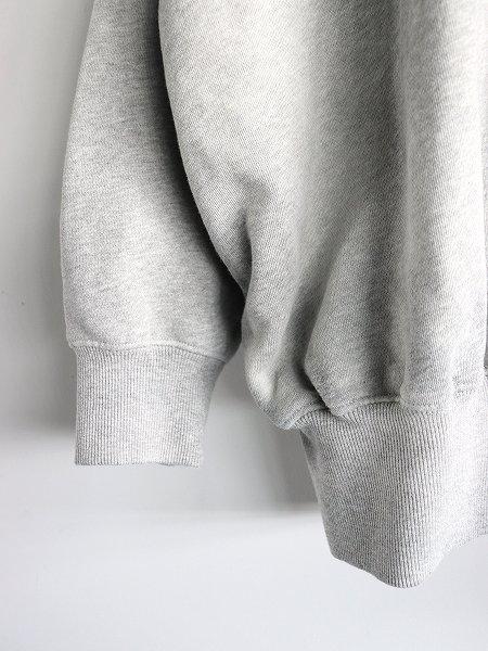 RHODOLIRION (ɥꥪ)Polo Sweatshirt -Damaged / H.Grey