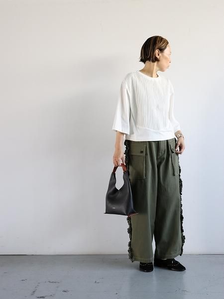 RHODOLIRION (ɥꥪ)Utility Pants - Herringbone 