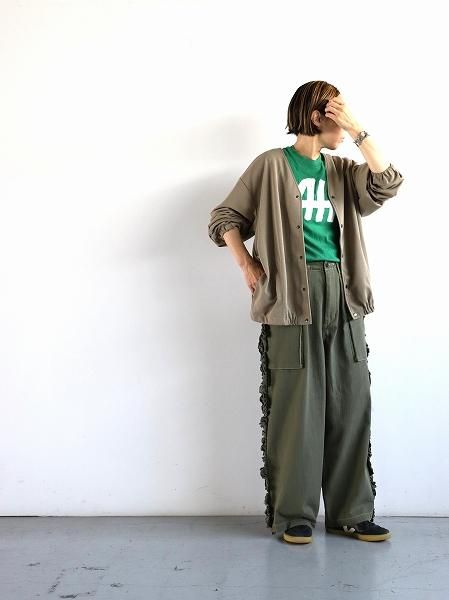 RHODOLIRION (ɥꥪ)Utility Pants - Herringbone 