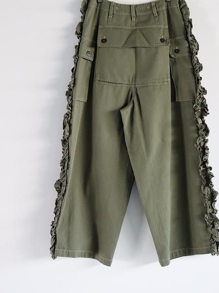 RHODOLIRION (ɥꥪ)Utility Pants - Herringbone 