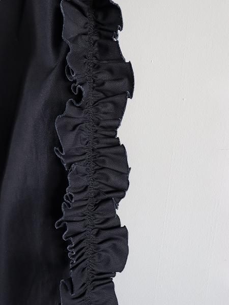 RHODOLIRION (ロドリリオン) Frill Side PT - Typewriter / Black