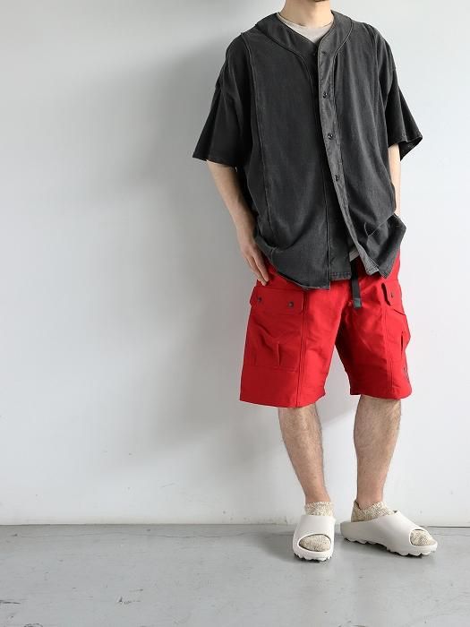 Rebuild By Needles3 Cut Wide Baseball Tee - Over Dye 