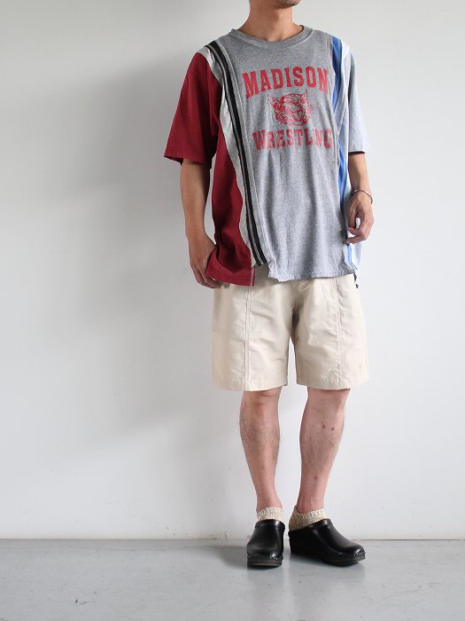 Rebuild By Needles 7 Cuts Wide Tee - College