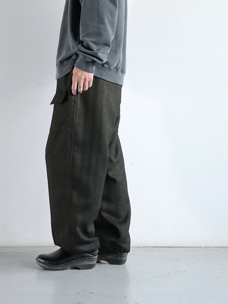 South2 West8 (S2W8)String Cuff Balloon Pant - Poly Herringbone