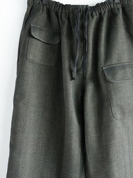 South2 West8 (S2W8)String Cuff Balloon Pant - Poly Herringbone