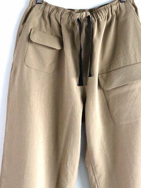 South2 West8 (S2W8)String Cuff Balloon Pant - Poly Tropical Cloth / Beige