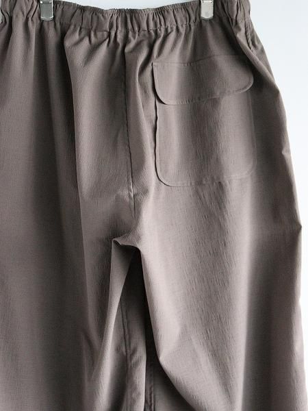 South2 West8 (S2W8)String Cuff Balloon Pant - Poly Washer Cloth / Brown