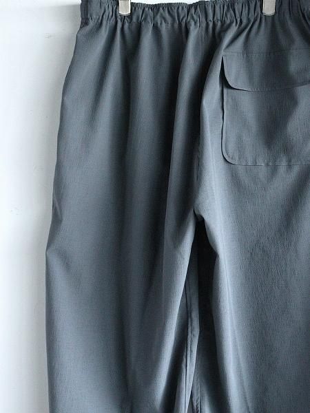 South2 West8 (S2W8)String Cuff Balloon Pant - Poly Washer Cloth / Blue Grey