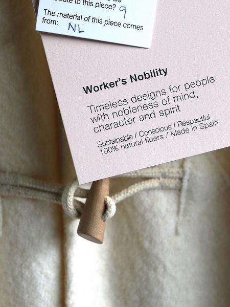 Workers NobilitySOKA COAT / Ecru