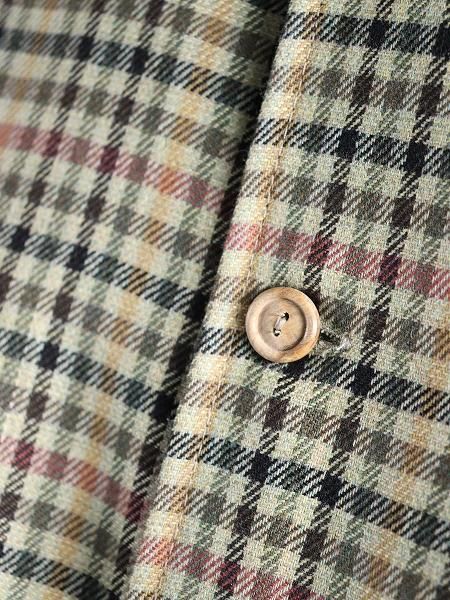 Worker’s Nobility / Plaid Trench Coat / Multi