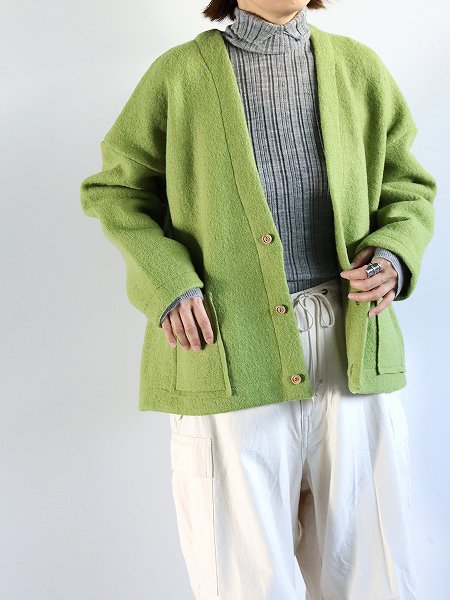 Workers NobilityCardigan / Boiled Wool