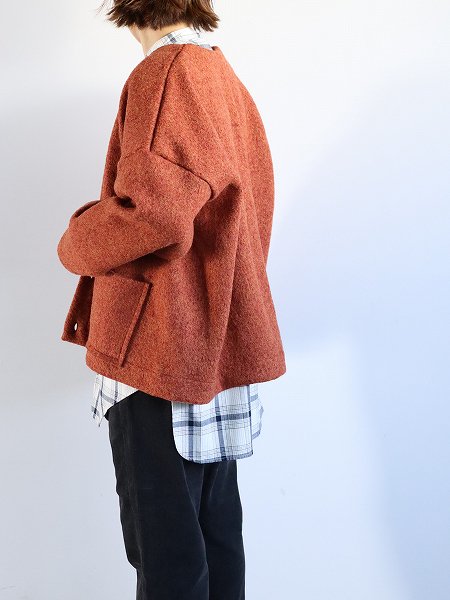 Workers NobilityCardigan / Boiled Wool