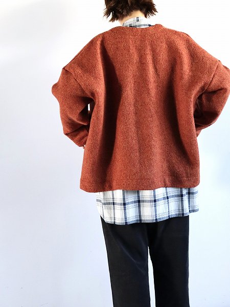 Workers NobilityCardigan / Boiled Wool