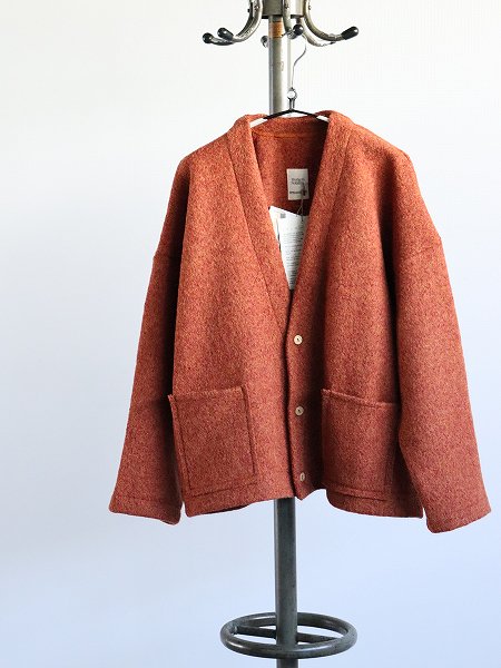 Workers NobilityCardigan / Boiled Wool