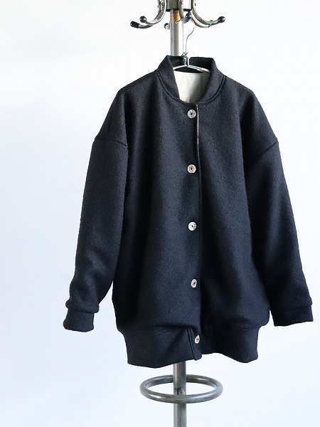 Workers NobilityWool Bomber Jacket / Black