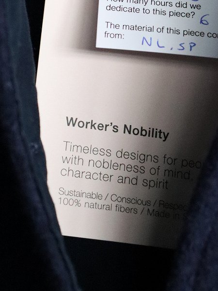 Worker’s Nobility Vest / Navy